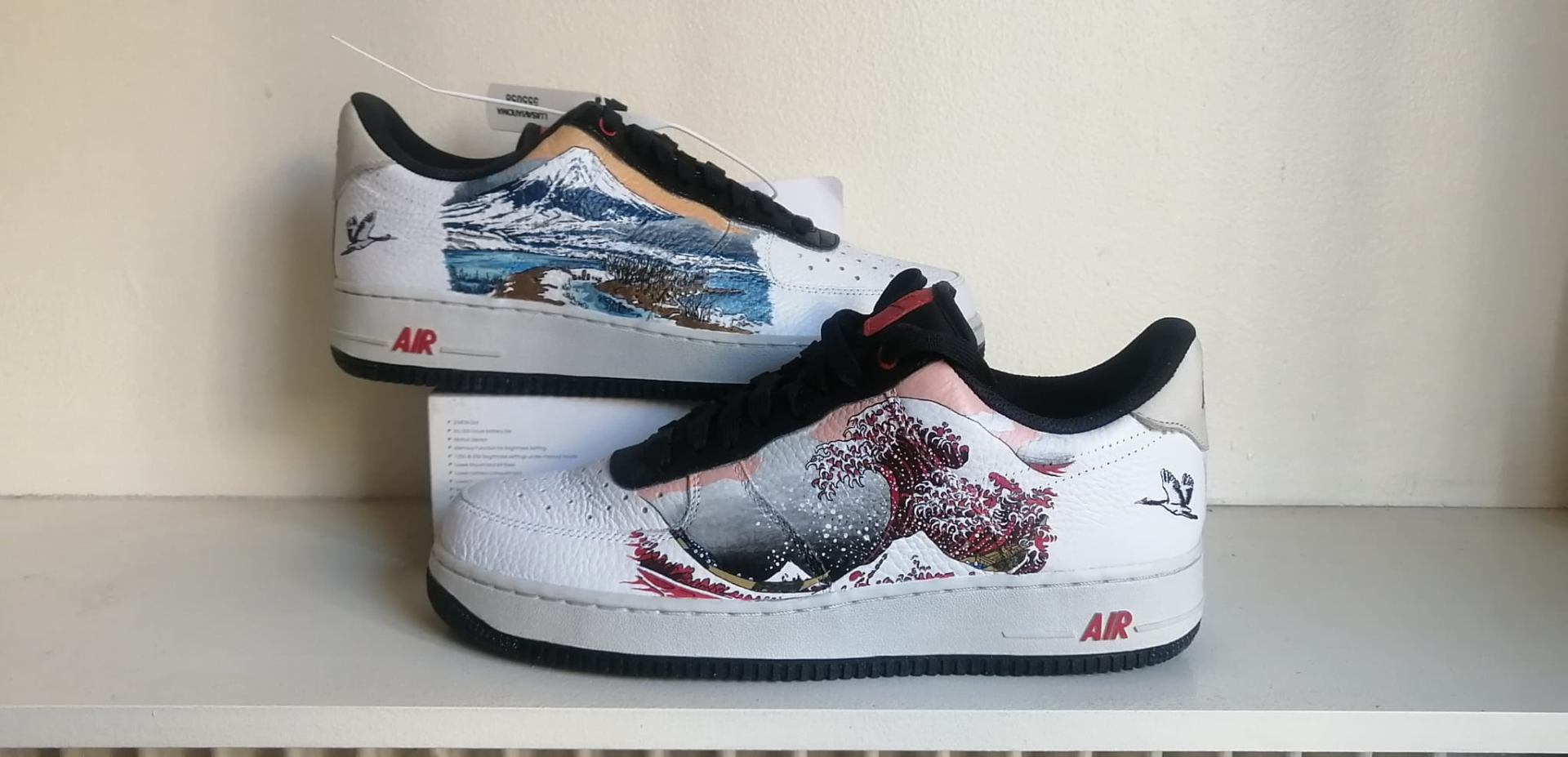 Nike Air Force 1 '07 Lux Édition Japonaise — Hokusai Legend